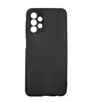 Силиконовый чехол для Samsung Galaxy A32 4G - Carbon Fiber, Черный