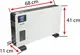 Конвекторный обогреватель Powermat 2300Вт (Польша)