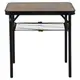 Стол Bo-Camp Garland 60x45 cm Black/Wood look (1404195)