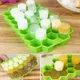 Силиконовая форма для льда CUMENSS Соты Green емкость заморозка