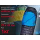 Спальник с натуральным пухом Naturehike CW700 CNK2450WS048, p-р M, черно-голубой