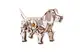 Конструктор механический 3D деревянный 28,5*17,5*9,5см пазл 246эл PUPPY Собачка EWA