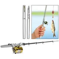Складана похідна міні-удочка + котушка Fish Rod Silver (2595)