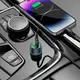 Адаптер автомобильный BOROFONE Brilliant dual port car charger BZ21 |1USB/1Type-C, 48W/3A, PD/QC|
