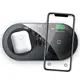 Беспроводное зарядное устройство Baseus Simple 2in1 Turbo Edition 24W (TZWXJK-B01)