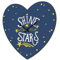 Часы в форме сердца Shine like the stars CHS_P_16L042