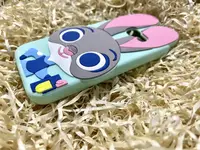 Силіконовий чохол Джуді Хопс для Samsung A3 (2017), Mint