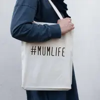 Экосумка "#Mumlife", Бежевый, английский