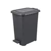 Ведро с педалью узкое Elif Slim 25 л 342-3 Антрацит