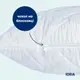 Подушка отельной серии Standart Plus IDEIA 40х60 см, чехол с молнией антиалергенная