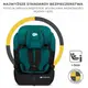 Автокресло детское KiderKraft Comfort Up i-Size Green 76-150 см. / Кресло для детей в машину