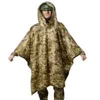 Пончо тактическое военное Ranger RA-8915 210х140 см пиксель