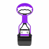 Совок Taotaopets 052207 Purple для прибирання за собакою на прогулянці