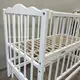 Кровать детская Baby Comfort Малюк с маятником белый