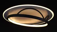Люстра світлодіодна стельова LED світильник для квартири на стелю лед 27542 Білий 9х47х47 см.