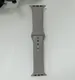 Силиконовый ремешок для умных часов Smart Watch 42/44 (Серый)