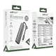 HUB адаптер ACEFAST USB-C 6-in-1 HUB docking station J18  |0.15m, 4K, PD90W, 5Gbps|
