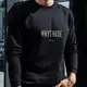 Свитшот "#нутакое" унисекс, Черный, XXL, русский