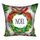 Подушка габардиновая с принтом Noel 40x40 см 4P_22NG007