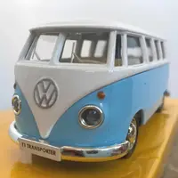 Машинка Volkswagen T1, Модель автомобіля Volkswagen Transporter T1 13х5х4 см