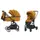 Коляска универсальная CARRELLO Alfa 2in1 CRL-6507 Sunrise Orange