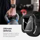 Чехол и стекло Spigen для Apple Watch 8 / 7 Tough Armor (45mm), Black (ACS04183)