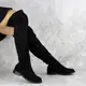 Женские ботфорты Fashion Petra 1460 39 размер 25 см Черный