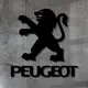 Интерьерный настенный значок Peugeot из дерева