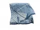 Плед 200х220 см Хлопок Oliver Синий Arya AR-TR1002458-blue