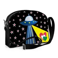 Сумка молодёжная College НЛО 29x23x8 см (COL_UNI003_BL)