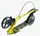 Самокат двоколісний Best Scooter колеса PU 200 мм сталева рама, ручне гальмо, 1 амортизатор. Yellow and Black (150408)