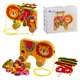 Деревянная игра Львенок Hai Bao Er, шнуровка, брусочки. Multicolor (112042)