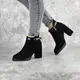 Ботильоны женские Fashion Magnolia 2371 40 размер 25,5 см Черный