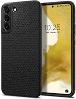 Чехол Spigen для Samsung Galaxy S22 Plus - Liquid Air, Matte Black (ACS03953)