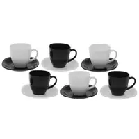 Чайный сервиз Luminarc Carine Black&White D2371 12 предметов
