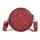 Женская сумочка Baellerry N9318 Burgundy круглая для девушек прогулки смартфона через плечо Балери