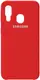 Чехол-накладка TOTO Silicone Case Samsung Galaxy A40 Rose Red