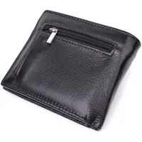 Чоловіче шкіряне портмоне із затискачем ST Leather 22485 Чорний