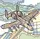 Водные раскраски "Боевые самолеты" (укр)