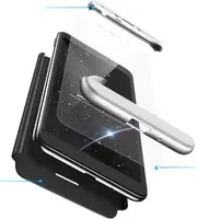 Чохол-накладка GKK 3 in 1 Hard PC Case Xiaomi Redmi 6A Silver/Black