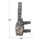 Кобура настегна Smartex 3P Tactical ST-063 acu camouflage