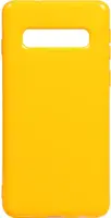 Чехол-накладка TOTO Mirror TPU 2mm Case Samsung Galaxy S10 Yellow