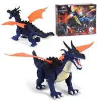 Уценка. Дракон "Dino World", фиолетовый - плохо держится хвост