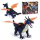 Уценка. Дракон "Dino World", фиолетовый - плохо держится хвост