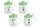 Кружка с крышкой Green Life Bona Di 927-207 420 мл
