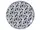 Тарелка обеденная Interos Кристина CLW-1-24-00088909 24 см