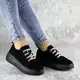 Кеды женские Fashion Callie 2184 41 размер 26 см Черный