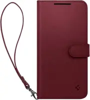 Книжка-Чохол Spigen для Samsung Galaxy S23 - Wallet S Plus, Burgundy (ACS05724)