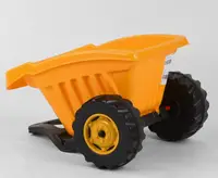 Причіп для педального трактора Pilsan, до 35 кг. Yellow (102741)