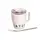 Термокружка Coffee & Tea с трубочкой бежевая HP-14-23BE